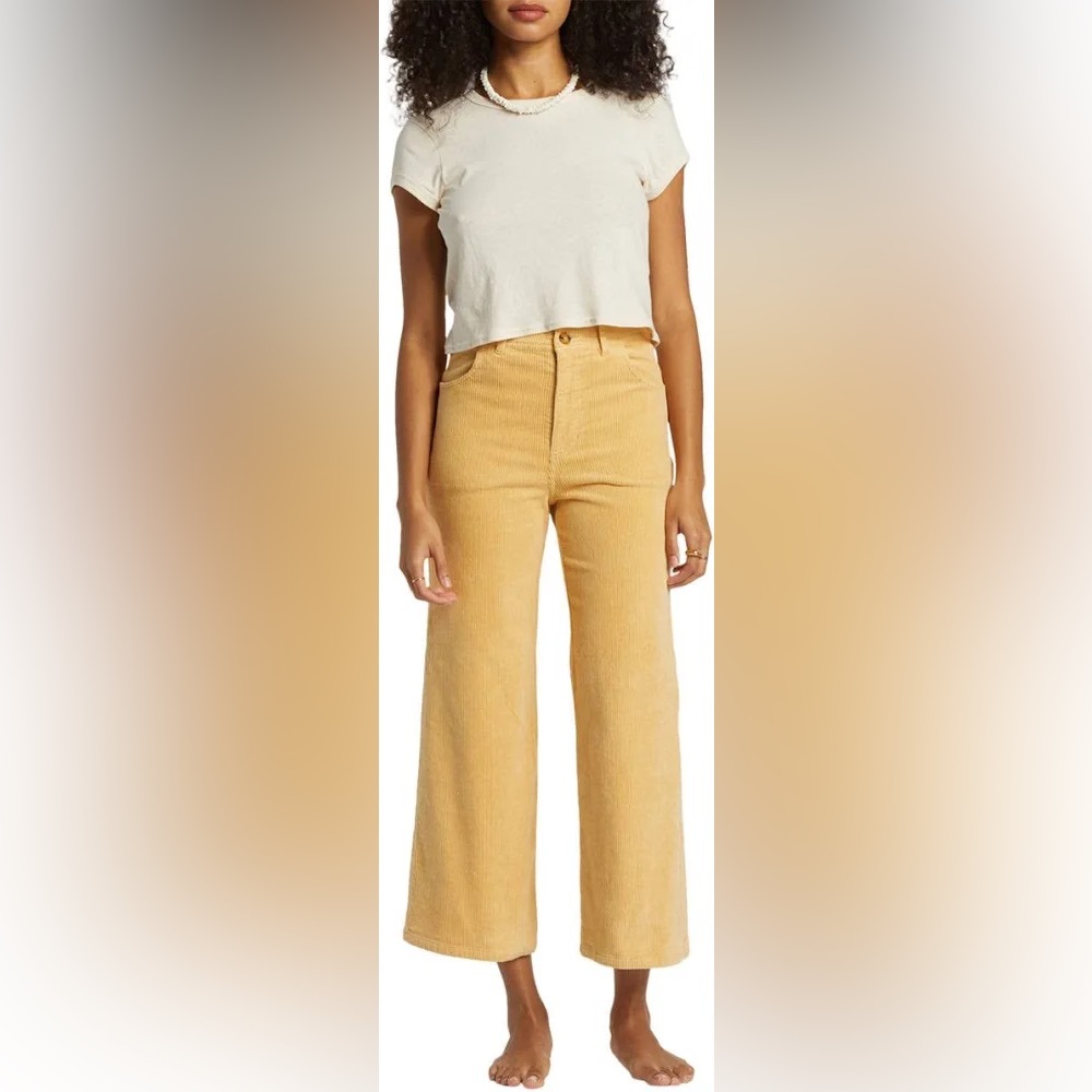 Billabong Beige Corduroy Pants